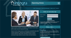 Desktop Screenshot of integra-ins.co.uk